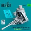 RESKIT RSU35-0072 AH-64 Apache M230 chain gun (in fly position) for Trumpeter kit (3D Printed) 1/35